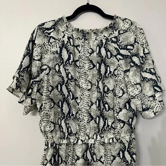 Sign Here Signature Clothing The Lucy Dress Snakeskin Maxi Size L GUC - Picture 9 of 10